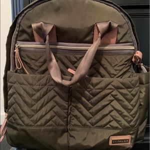 Backpack diaper bag or day bag